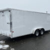 2024 E-Z Hauler 7x24 Aluminum 4-Place Drive In/Out w/Tapered Ramps, Rear Canopy - Image 8