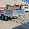 2024 N&N Trailers 7x14 14K Galvanized Hydraulic Dump w/Ramps, 2-Way Spreader Gate, Tarp Kit - Image 8
