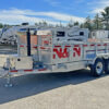 2024 N&N Trailers 7x14 14K Galvanized Hydraulic Dump w/Ramps, 2-Way Spreader Gate, Tarp Kit - Image 4