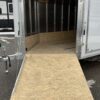 2024 E-Z Hauler 7x24 Aluminum 4-Place Drive In/Out w/Tapered Ramps, Rear Canopy - Image 15