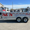 2024 N&N Trailers 7x14 14K Galvanized Hydraulic Dump w/Ramps, 2-Way Spreader Gate, Tarp Kit - Image 6