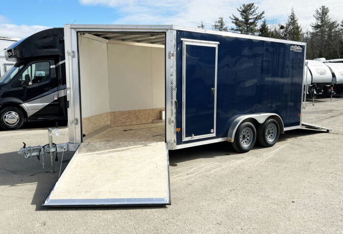 2023 High Country 7.5x14 Aluminum 2/3-Place Drive In/Out w/Tapered Ramp Doors - Image 2