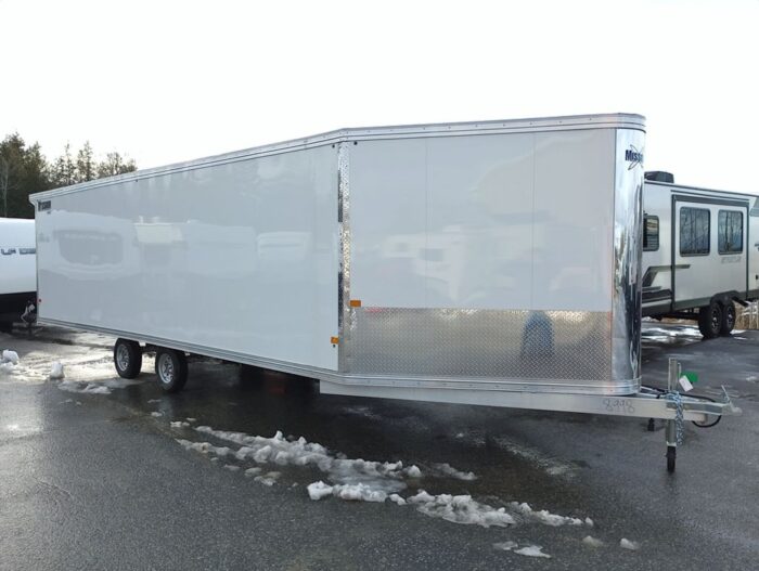 2024 Mission Trailers 101x24 Aluminum 4/5-Place Drive In/Out Deckover w/Galvanized Pkg, Canopy - Image 10