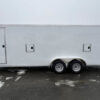 2024 E-Z Hauler 7x24 Aluminum 4-Place Drive In/Out w/Tapered Ramps, Rear Canopy - Image 11