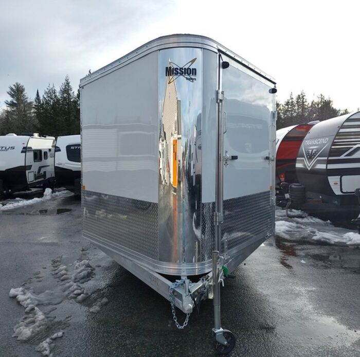2024 Mission Trailers 101x24 Aluminum 4/5-Place Drive In/Out Deckover w/Galvanized Pkg, Canopy - Image 4