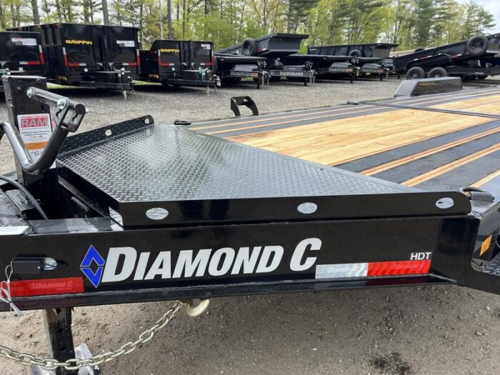 2024 Diamond C 7X24 20K Tilt Deck Equipment Trailer w/Spare Mount - Image 13