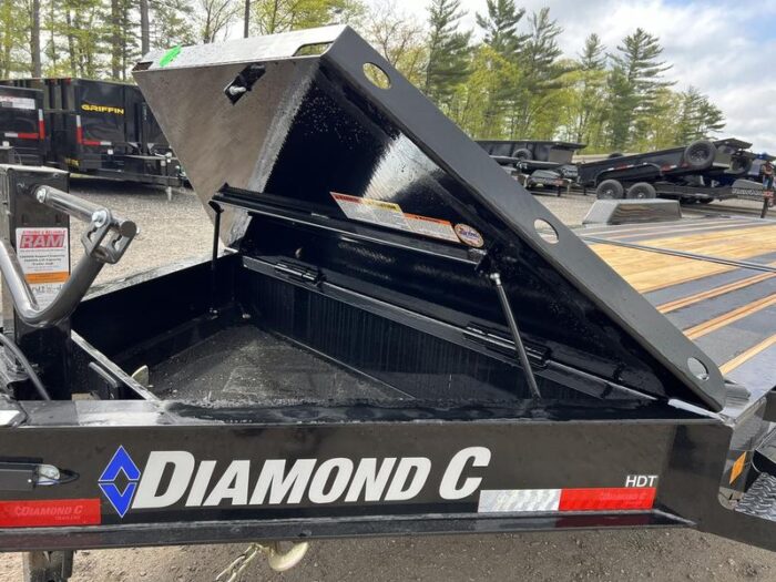 2024 Diamond C 7X24 20K Tilt Deck Equipment Trailer w/Spare Mount - Image 14