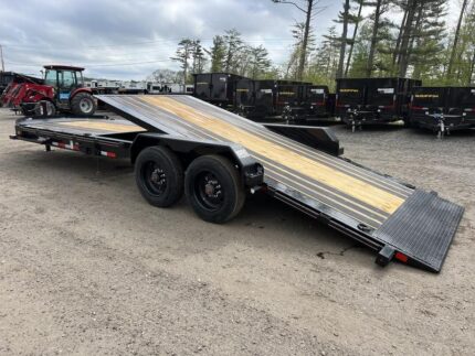 2024 Diamond C 7X24 20K Tilt Deck Equipment Trailer w/Spare Mount