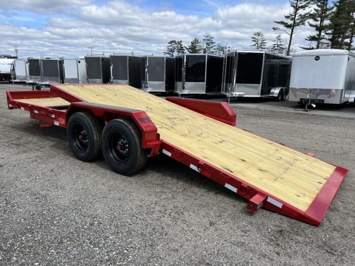 2024 Rice Trailers 7x22 16K Tilt Deck Powder Coat Equipment w/Toolbox - Image 3