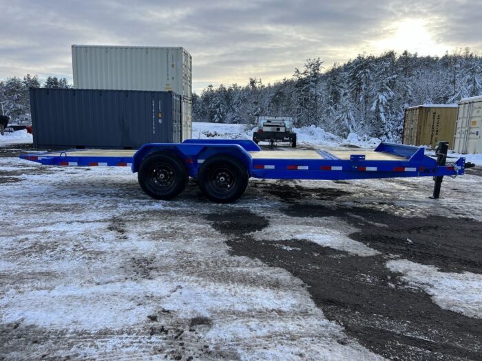 2024 Rice Trailers 7x20 14K Partial Tilt Deck Equipment w/Spare Mount - Image 16